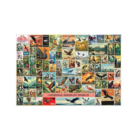 COBBLE HILL Puzzle Ptáci z celého světa 2000 dílků