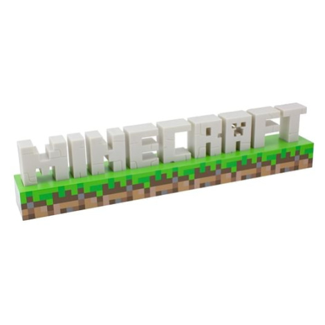 Lampička Minecraft - Logo PALADONE