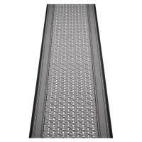 Kusový koberec GRENOBLE stříbrná 67 x 350 cm