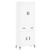 vidaXL Skříň highboard bílá 69,5 x 34 x 180 cm kompozitní dřevo