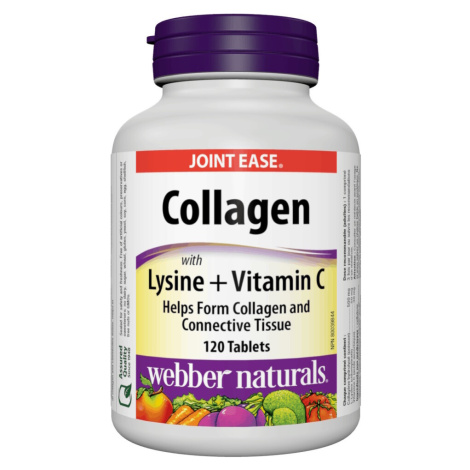 Webber Naturals Collagen+Lysine+Vitamín C 120 tbl