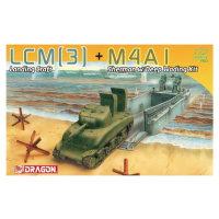 Model Kit military 7516 - LCM (3) + M4A1 Sherman w / Deep Wading Kit (1:72)