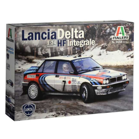 Model Kit auto 3658 - Lancia Delta HF Integrale (1:24) Italeri