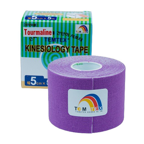 TEMTEX Tejp.  kinesio tape Tourmaline fialová 5cmx5m