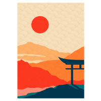Ilustrace Sunset Delight, Fadil Roze, (26.7 x 40 cm)