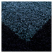Ayyildiz koberce Kusový koberec Life Shaggy 1503 navy kruh  - 200x200 (průměr) kruh cm