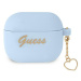 Guess GUA3LSCHSB pouzdro na Airpods 3. Generace blue Silicone Charm Collection