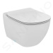 GEBERIT Kombifix Modul pro závěsné WC s tlačítkem Sigma50, alpská bílá + Ideal Standard Tesi WC 