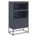 vidaXL Skříň highboard olivově zelená 68,5 x 38,5 x 107 cm ocel