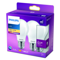 Philips Philips LED žárovka E27 7W 2 700K opál 2ks