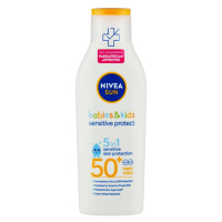 NIVEA Sun Dětské mléko na opalování Sensitive OF 50+ 200 ml