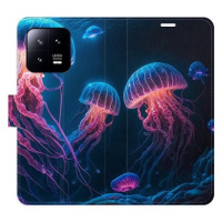 iSaprio flip pouzdro Jellyfish pro Xiaomi 13