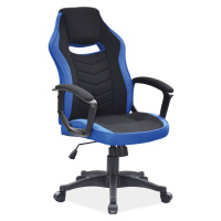 Signal Kancelářská židle CAMARO černá/modrá