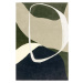 Zelený ručně tkaný vlněný koberec 120x170 cm Matrix – Asiatic Carpets