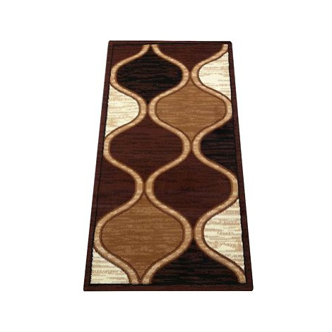 Kusový koberec Alfa hnědý 04N -40 × 60 cm