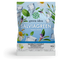 Green idea Herbal drops Salviagreen 100g bonbóny