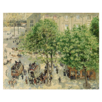 Obrazová reprodukce Place du Theatre-Francais, Spring, 1898, Camille Pissarro, 40 × 30 cm