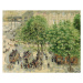 Obrazová reprodukce Place du Theatre-Francais, Spring, 1898, Camille Pissarro, 40 × 30 cm