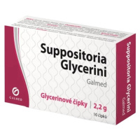 Suppositoria glycerini čípky 10x2.2g Galmed