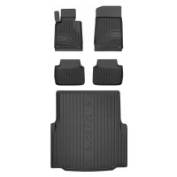 Set 77 Gumové autokoberce a rohož Bmw E46 Sedan 1998-2005