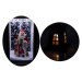 mamido  Vánoční dekorace lucerna černá Domek