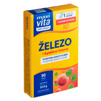 Maxi Vita Vaše Zdraví Železo + kyselina listová 30 tablet 22,8g