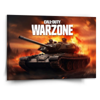 Sablio Obraz Call of Duty Warzone - tank - 150x110 cm