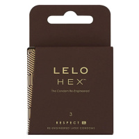 LELO Hex Respect – XL  kondomy (3 ks)