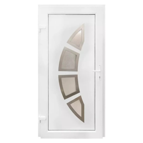 Vchodové dveře Zagrzeb D31 90L bílé BAUMAX