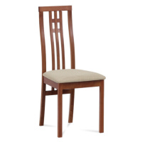 Jídelní židle Alora béžová, třešeň