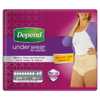 Depend Maximum pro ženy S/M natahovací kalhotky 10 ks