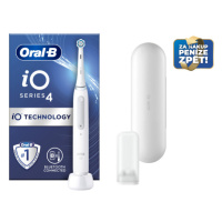 Oral-B iO 4 Bílý Elektrický Zubní Kartáček
