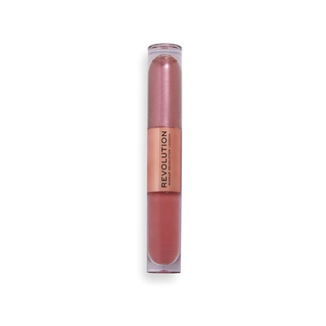 REVOLUTION Double Up Liquid Shadow Blissful Pink Makeup Revolution