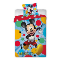 Tiptrade Dětské povlečení 140x200 + 70x90 Mickey Party