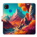 iSaprio flip pouzdro Colorful Mountains pro Xiaomi Redmi 9C