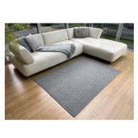 Vopi Kusový koberec Udinese šedý 400 × 500 cm