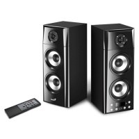 Genius SP-HF2800 bezdrátové reproduktory 2.0 (True Wireless Stereo) černé