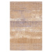 Hnědý vlněný koberec 200x300 cm Layers – Agnella