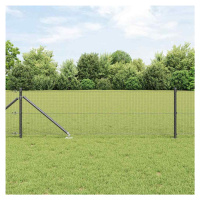 vidaXL Plotový sloupek. Šedá 10 x 0,6 m (19 x 19 mm síťovin)