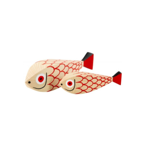 Wooden Doll Mother Fish and Child Vitra