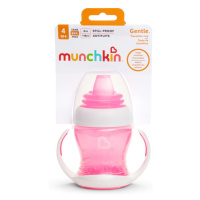 Munchkin GENTLE™ První hrneček 4m+ 118 ml růžový