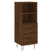 vidaXL Skříň highboard hnědý dub 34,5 x 34 x 180 cm kompozitní dřevo