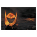 Umělecký tisk Pán prstenů - Sauronovo oko, (40 x 26.7 cm)