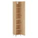 vidaXL Skříň highboard dub sonoma 34,5 x 34 x 180 cm kompozitní dřevo