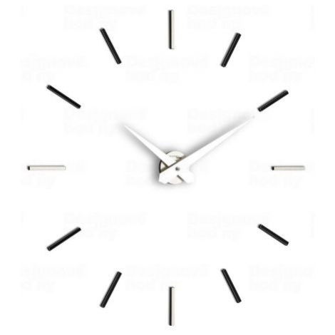 Designové nástěnné hodiny I200MN black IncantesimoDesign 90-100cm FOR LIVING