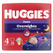 HUGGIES® Kalhotky plenkové noční Overnights Pants vel. 4 (9-14 kg), 26 kusů