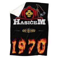 IMPAR Beránková deka Hasičem od roku - 1970
