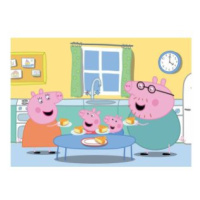 Puzzle Peppa Pig Oběd 24 maxi dílků