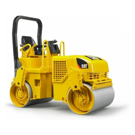 Bruder 2433 Válcovací stroj při pokládání asfaltu CAT, 18 x 17 x 9 cm Brüder Mannesmann