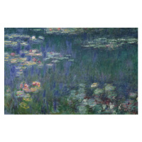 Obrazová reprodukce Lekníny, Monet, Claude, 40 × 26.7 cm